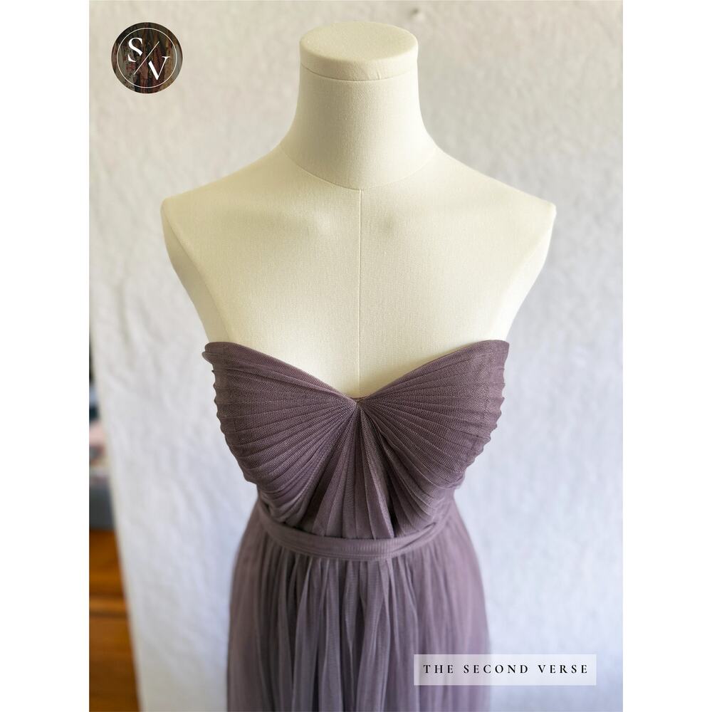Jenny Yoo Collection BHLDN Anthropologie Annabelle Convertible Dress Size 6 - Picture 5 of 8